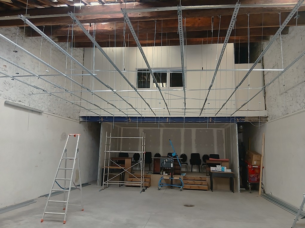 Chantier du Temple de Balaruc
